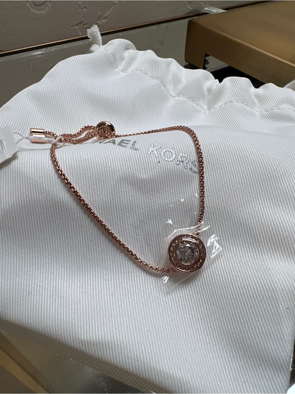 Michael Kors Pavé Halo Slider Bracelet